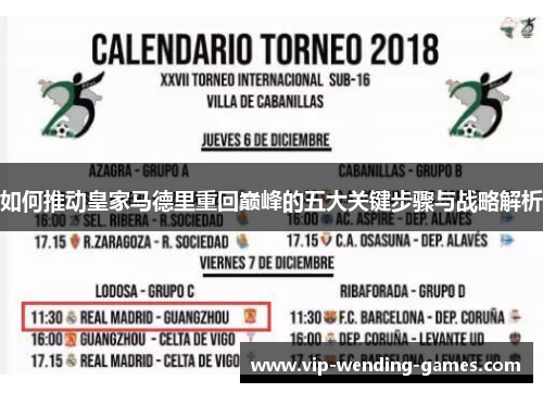 如何推动皇家马德里重回巅峰的五大关键步骤与战略解析 如何推动皇家马德里重回巅峰的五大关键步骤与战略解析