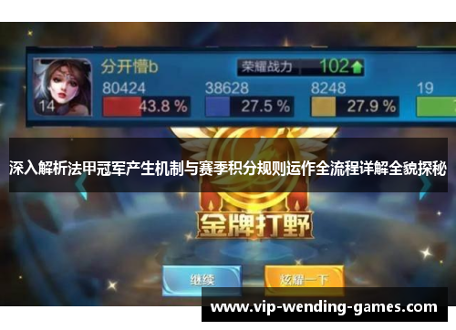 深入解析法甲冠军产生机制与赛季积分规则运作全流程详解全貌探秘