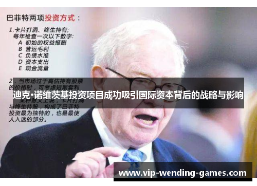 迪克·诺维茨基投资项目成功吸引国际资本背后的战略与影响 迪克·诺维茨基投资项目成功吸引国际资本背后的战略与影响